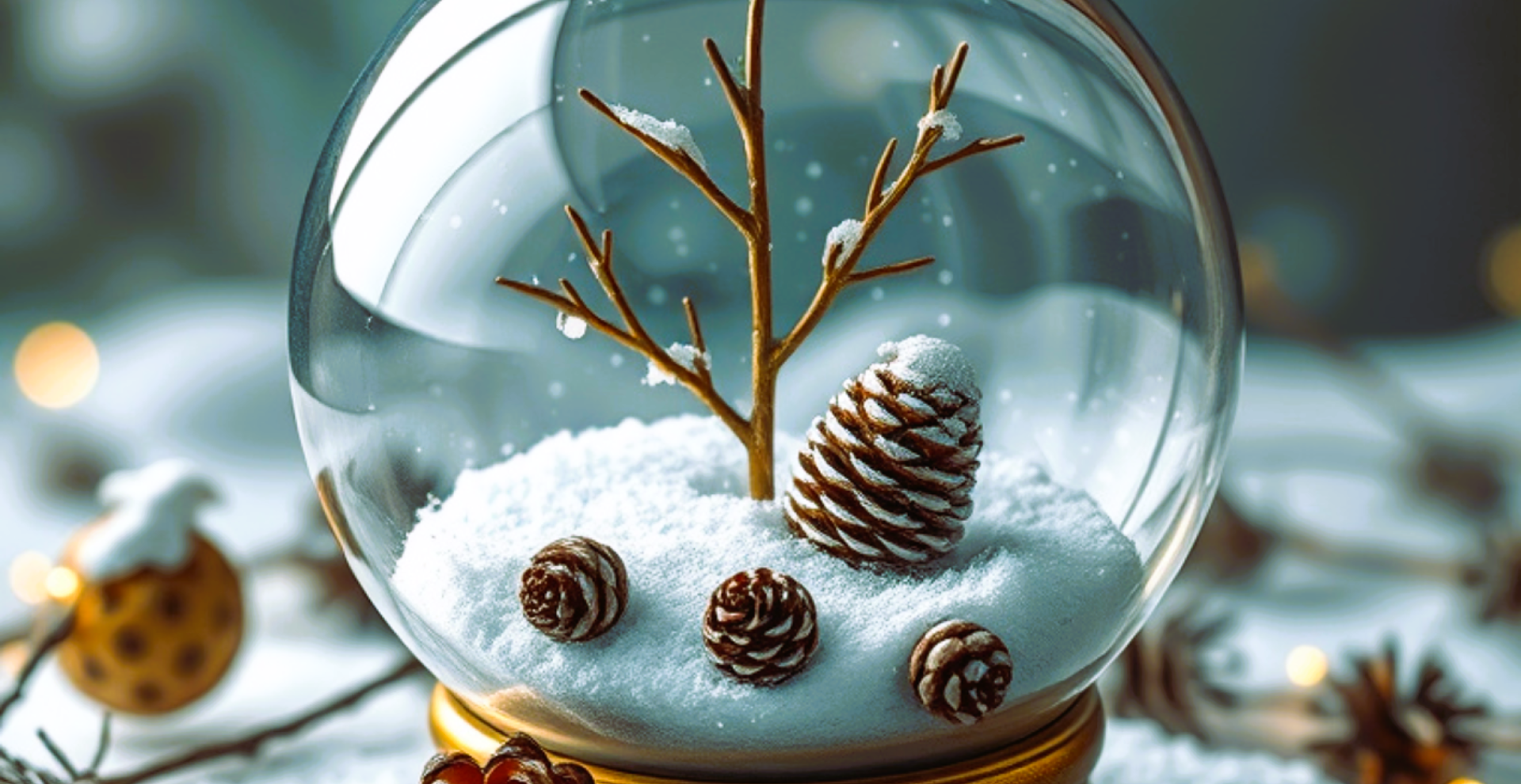 Illustration de boule de noël