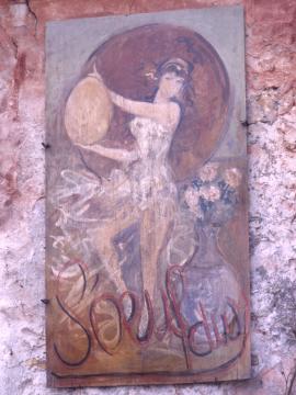 Photo de la façade de l'auberge de l'oeuf dur