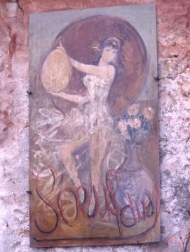 Photo de la façade de l'auberge de l'oeuf dur