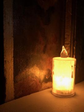 Illustration pour les visites contées à la bougie