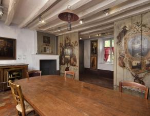 Salle à manger des artistes de l'auberge Ganne