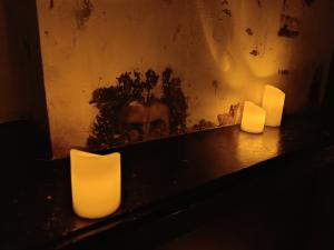 Photo de la visite contée à la bougie