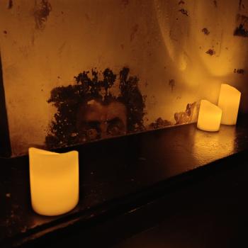 Photo de la visite contée à la bougie