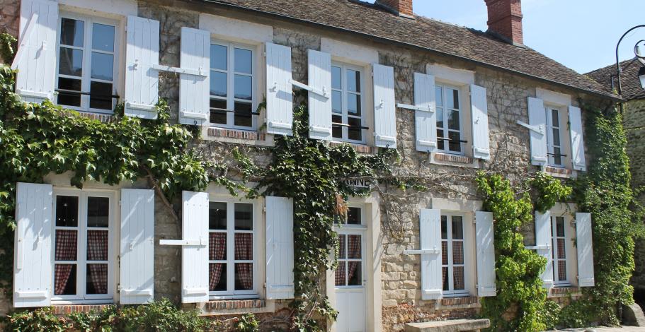 Photo de la façade de l'auberge Ganne